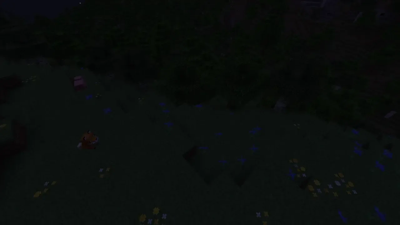 Vibration particle going to the left side of the screen